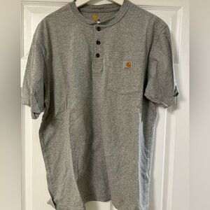 Carhartt Gray Henley Shirt